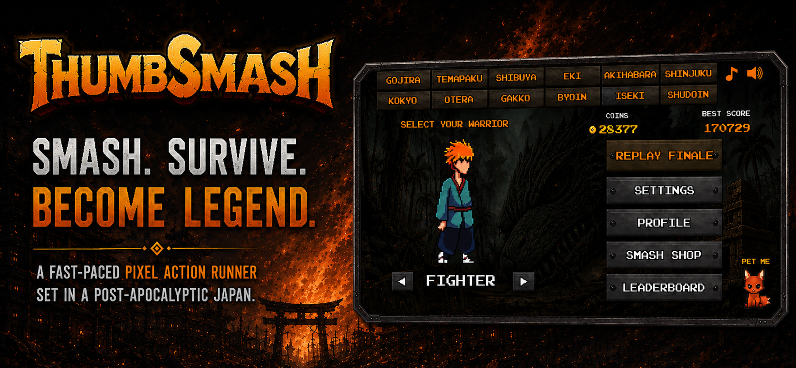 ThumbSmash gameplay