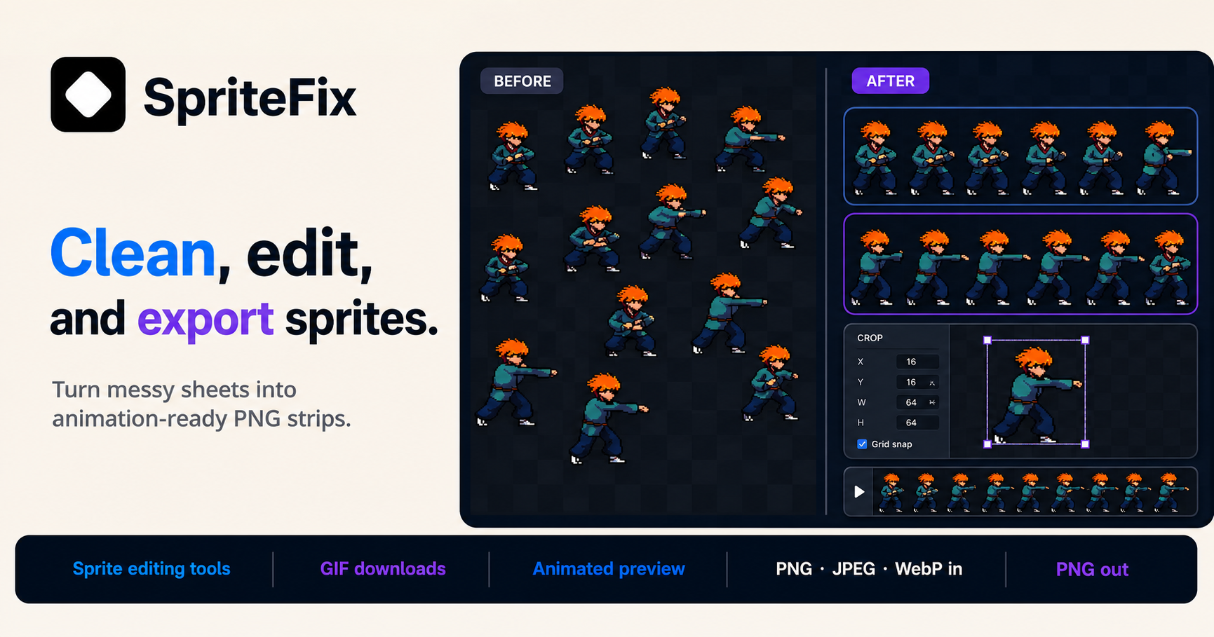 SpriteFix Workspace
